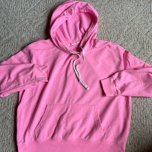 Women’s Gap Pink Hoodie with Drawstring, size L